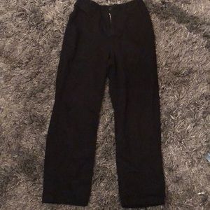 brandy melville black kim pants